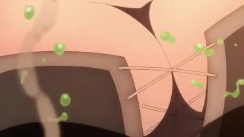 Busty Anime Knight Exposed by Slime